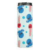 Piratenfisch, Seeteufel, Meerestiere Thermosbecher (Rückseite)