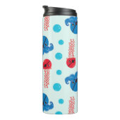 Piratenfisch, Seeteufel, Meerestiere Thermosbecher (Nach rechts gedreht)