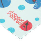 Piratenfisch, Seeteufel, Meerestiere Tischdecke (Schrägansicht)