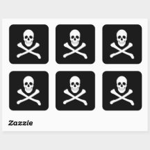 Piratenfisch (Skull und Crossbones) (Piratenflagge