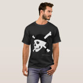 Piratenflagge #1 T-Shirt (Vorne ganz)
