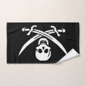 Piratenflagge Badhandtuch Set (Handtuch)
