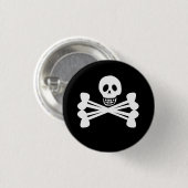 Piratenflagge Button (Vorne & Hinten)