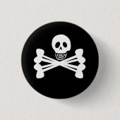 Piratenflagge Button (Vorderseite)