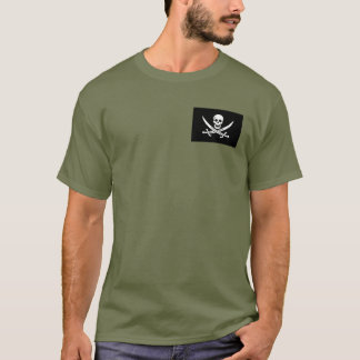 Piratenflagge Calico Jack Rackham (BLACK) T-Shirt