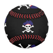 Piratenflagge & Captain Jack / Piratensport Baseball (Rückseite)