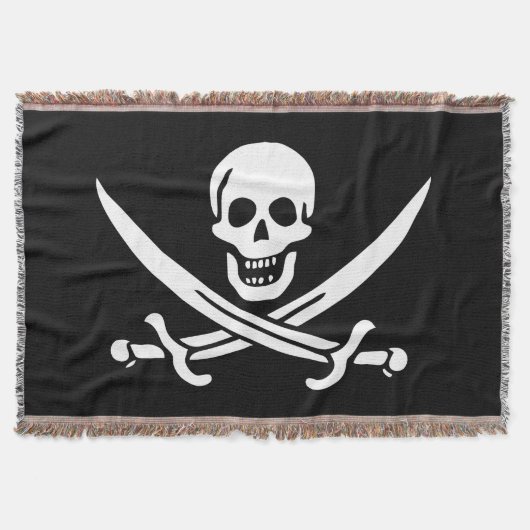 Piratenflagge Decke (Vorderseite)