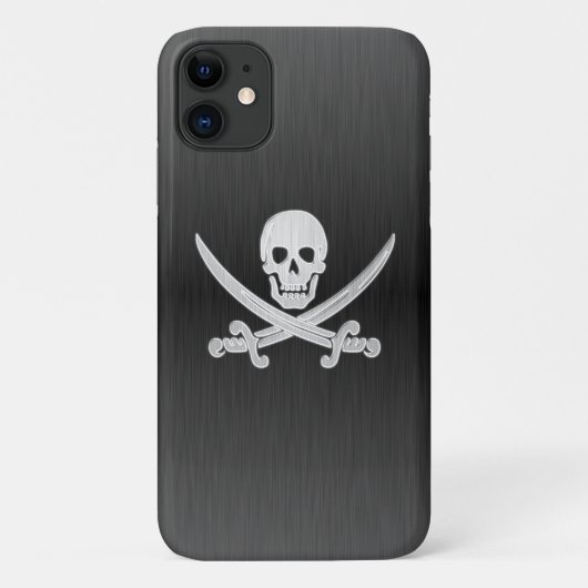 Piratenflagge Deluxe Case-Mate iPhone Hülle (Rückseite)