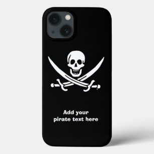 Piratenflagge der Piratenflagge iPhone 13 Hülle