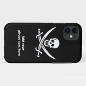 Piratenflagge der Piratenflagge Case-Mate iPhone Hülle (Rückseite (Horizontal))