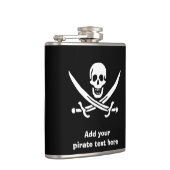 Piratenflagge der Piratenflagge Flachmann (Rechts)