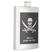 Piratenflagge der Piratenflagge Flachmann (Rechts)