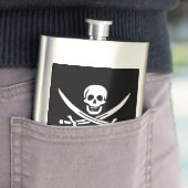 Piratenflagge der Piratenflagge Flachmann (Beispiel)