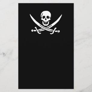 Piratenflagge der Piratenflagge Flyer