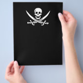 Piratenflagge der Piratenflagge Flyer (Hand)