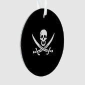 Piratenflagge der Piratenflagge Ornament (Vorderseite)