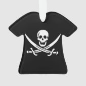 Piratenflagge der Piratenflagge Ornament (Rückseite)