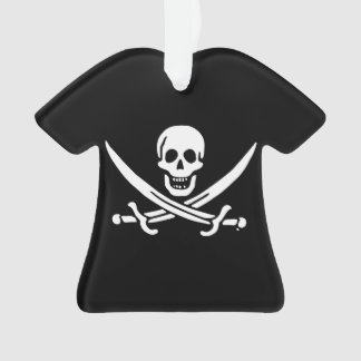 Piratenflagge der Piratenflagge Ornament