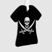 Piratenflagge der Piratenflagge Ornament (Vorderseite)