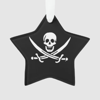 Piratenflagge der Piratenflagge Ornament