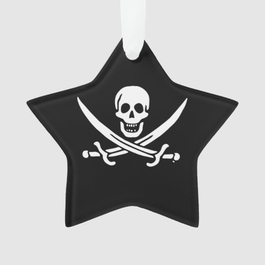 Piratenflagge der Piratenflagge Ornament (Vorderseite)