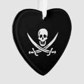 Piratenflagge der Piratenflagge Ornament (Vorderseite)