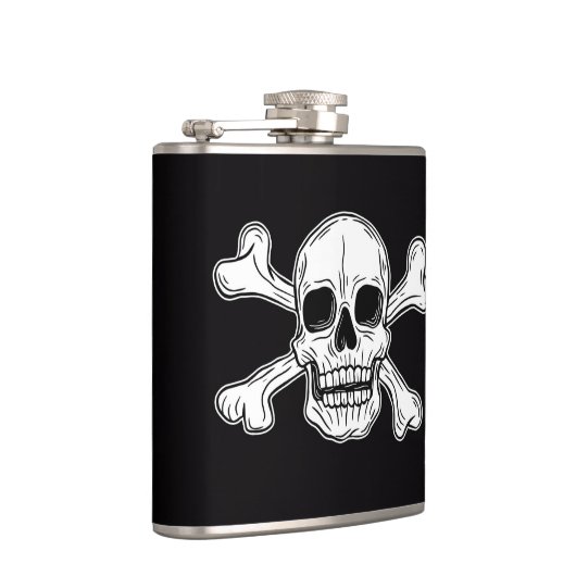 Piratenflagge Flachmann (Rechts)