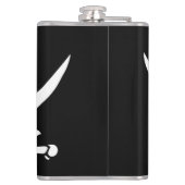 Piratenflagge Flachmann (Rückseite)