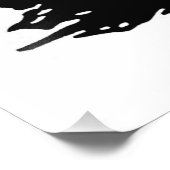 Piratenflagge. Fotodruck (Ecke)
