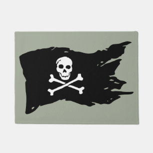 Piratenflagge Fußmatte