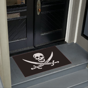 Piratenflagge Fußmatte