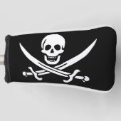 Piratenflagge Golf Headcover (Vorderseite)