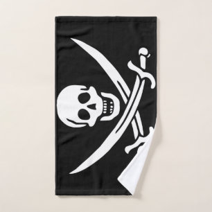 Piratenflagge Handtuch