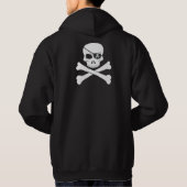 Piratenflagge Hoodie (Rückseite)