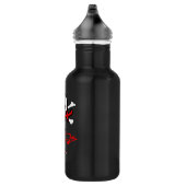 Piratenflagge I Monogramm Trinkflasche (Rechts)
