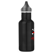 Piratenflagge I Monogramm Trinkflasche (Links)