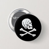 Piratenflagge - Jolly Roger Button (Vorne & Hinten)