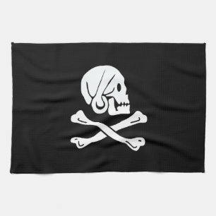 Piratenflagge - Jolly Roger Küchentuch