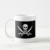 Piratenflagge Kaffeetasse (Links)