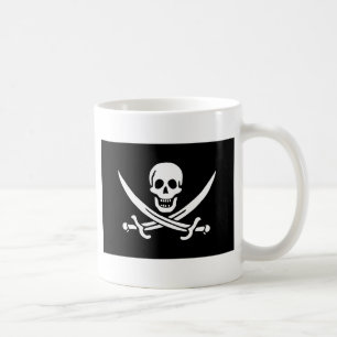 Piratenflagge Kaffeetasse
