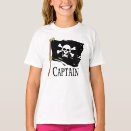 Piratenflagge-Kapitän T-Shirt