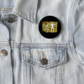 Piratenflagge-Karte # 5 Button (Beispiel)