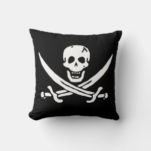 Piratenflagge Kissen