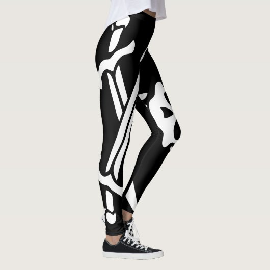 Piratenflagge Leggings (Rechts)
