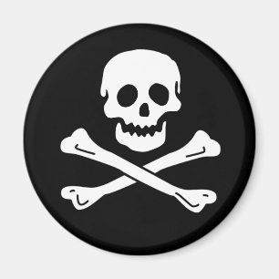 Piratenflagge Magnet