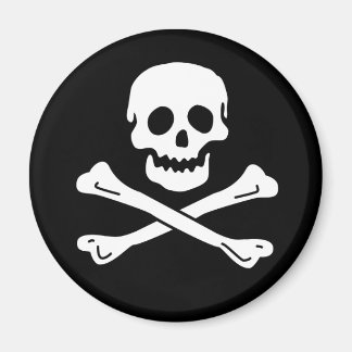 Piratenflagge Magnet