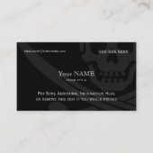 Piratenflagge modern visitenkarte (Vorderseite)