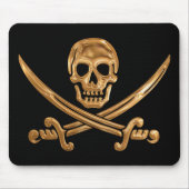 Piratenflagge Mousepad (Vorne)