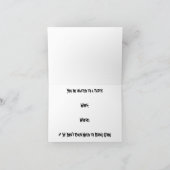 Piratenflagge-Party Einladungen (Innenseite)