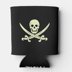 Piratenflagge-Pirat kann cooler Dosenkühler